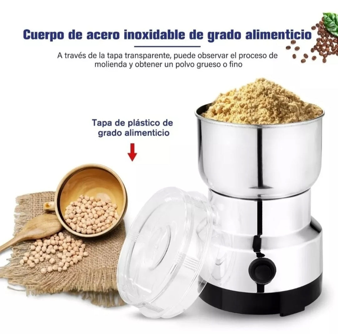 Molino Pulverizador Eléctrico Granos Cafe Hierbas Especias