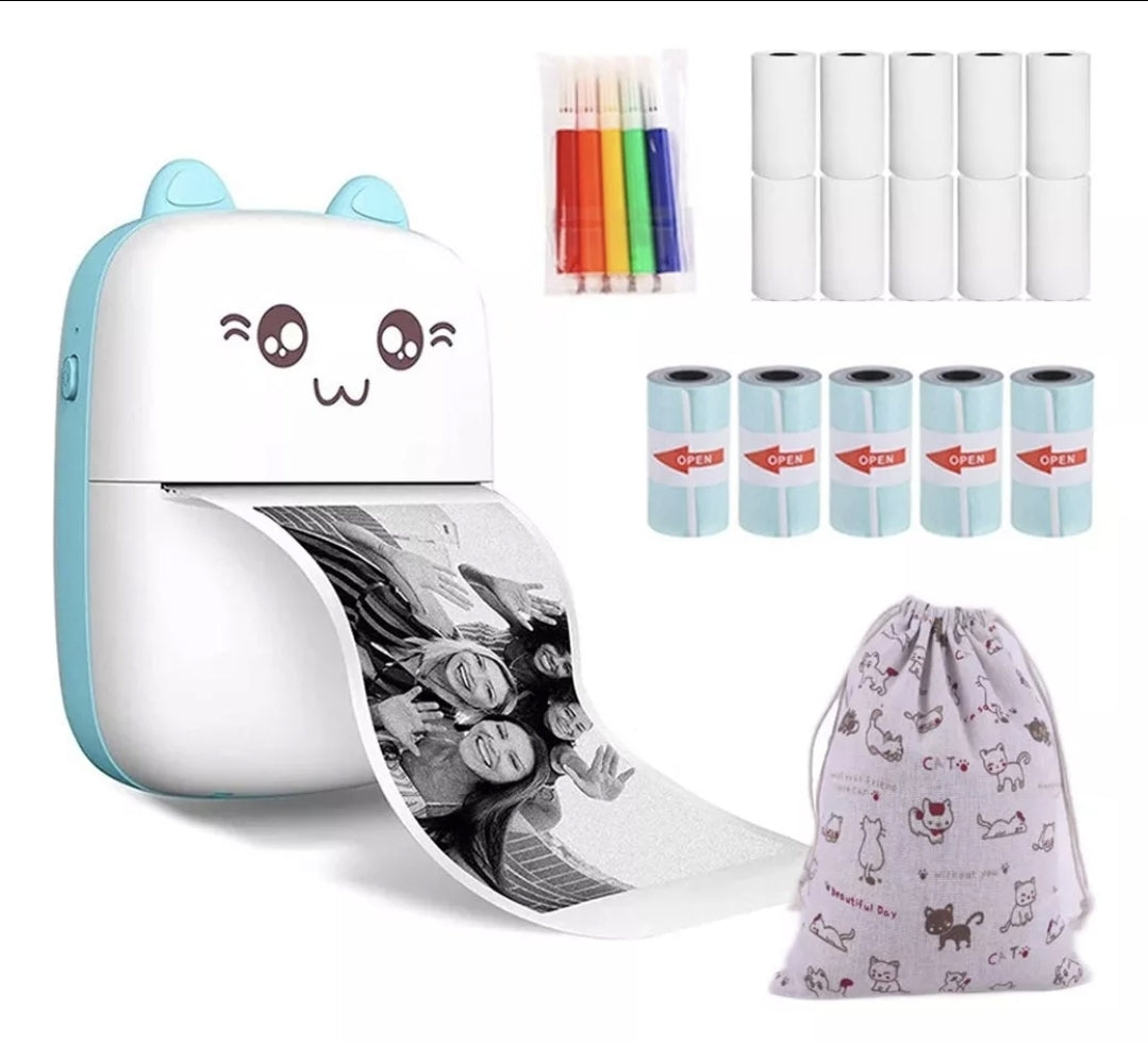 Impresora portátil mini