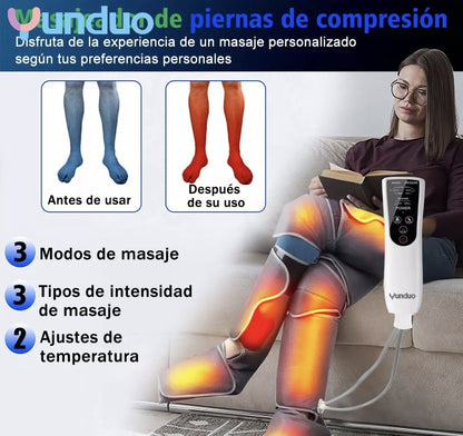 Masajeador eléctrico de piernas y pies