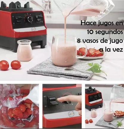 Licuadora para cocina 2L vaso de plástico