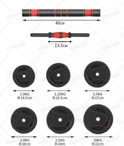 Kit ajustable de Ejercicio 20kg