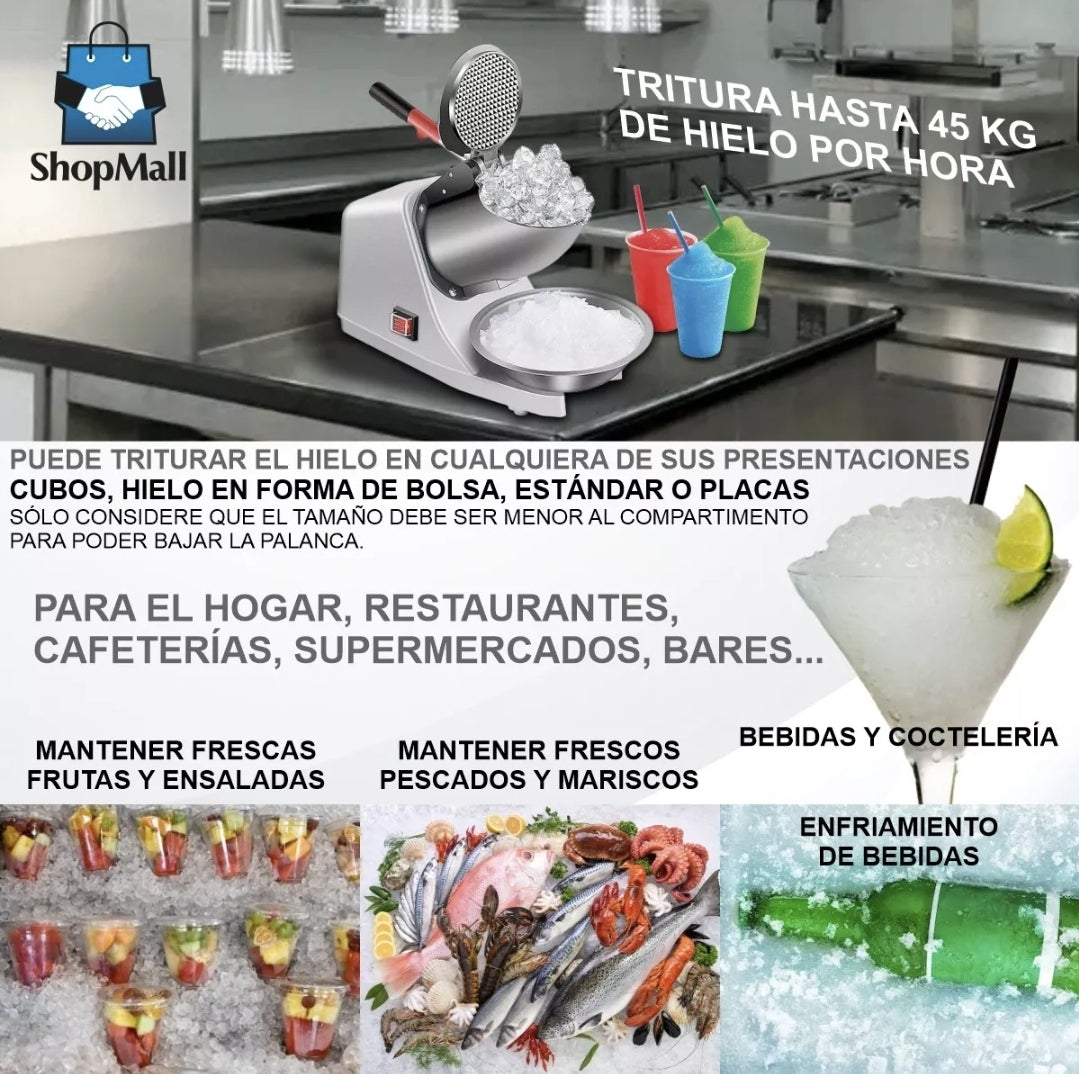 Trituradora de hielo (300w)