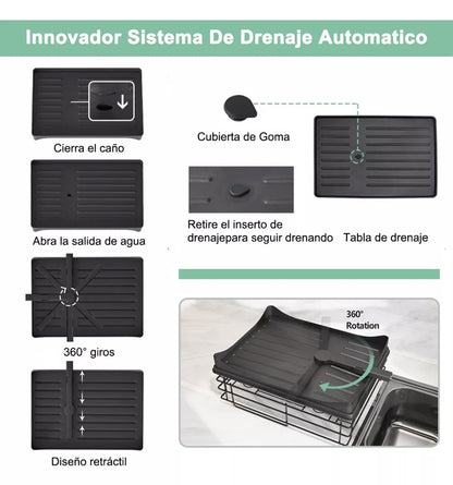 Escurridor de trastes 2 niveles