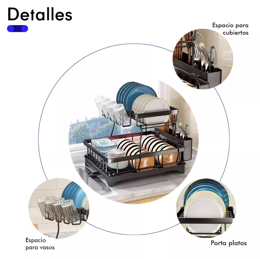 Escurridor de trastes 360°