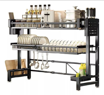 Escurridor 2 niveles ajustable 65 a 100cm