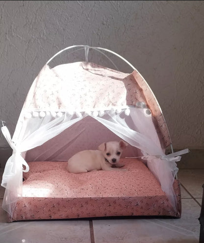 Tienda plegable con cojín