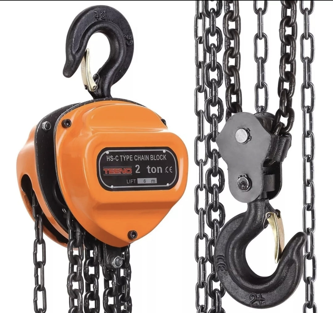 Polipasto de cadena 2TON 6m