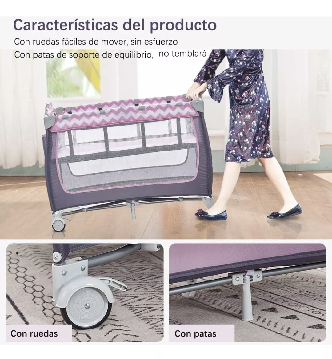 Cuna corral para bebé