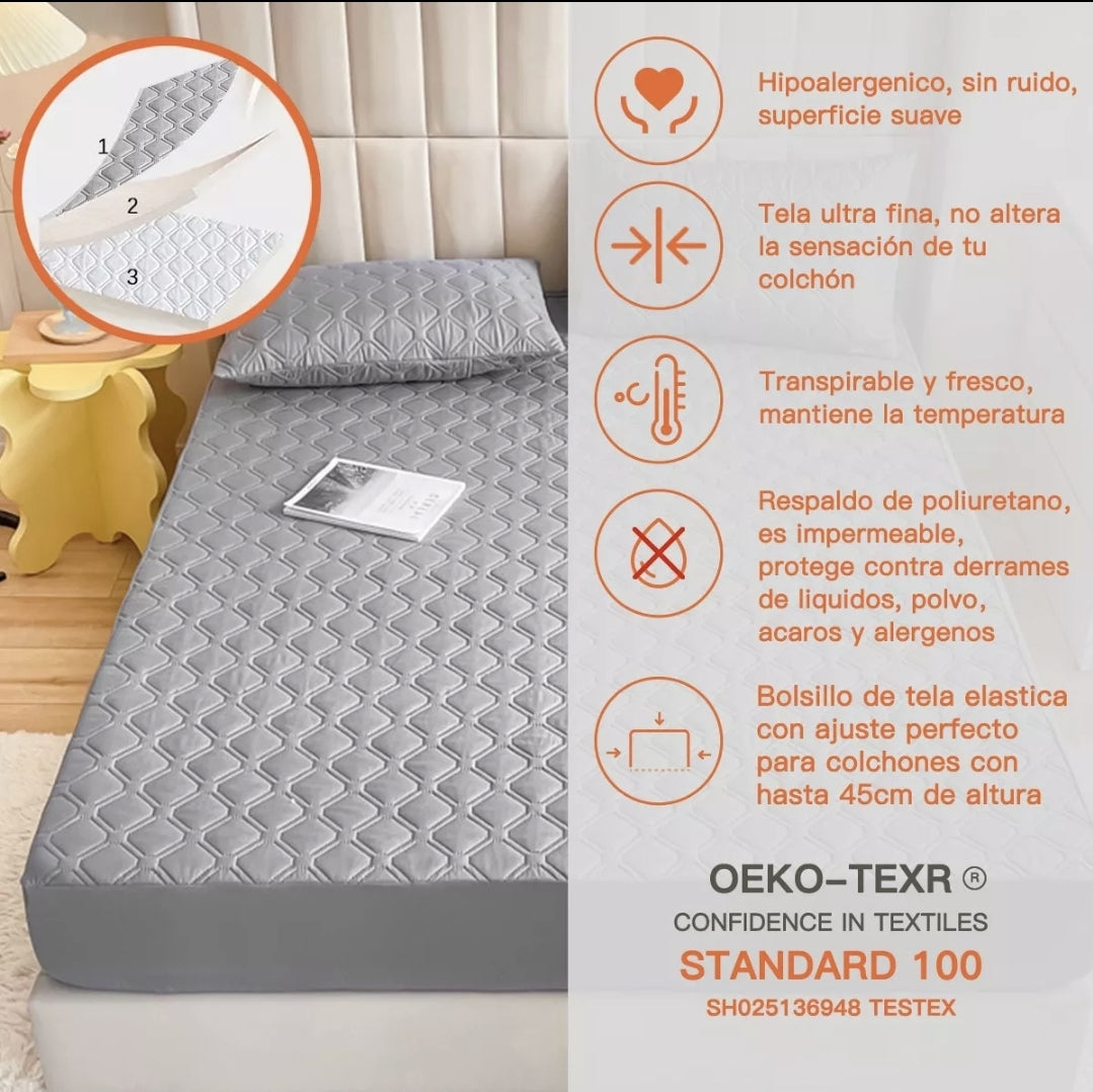 Protector impermeable para colchón MATRIMONIAL
