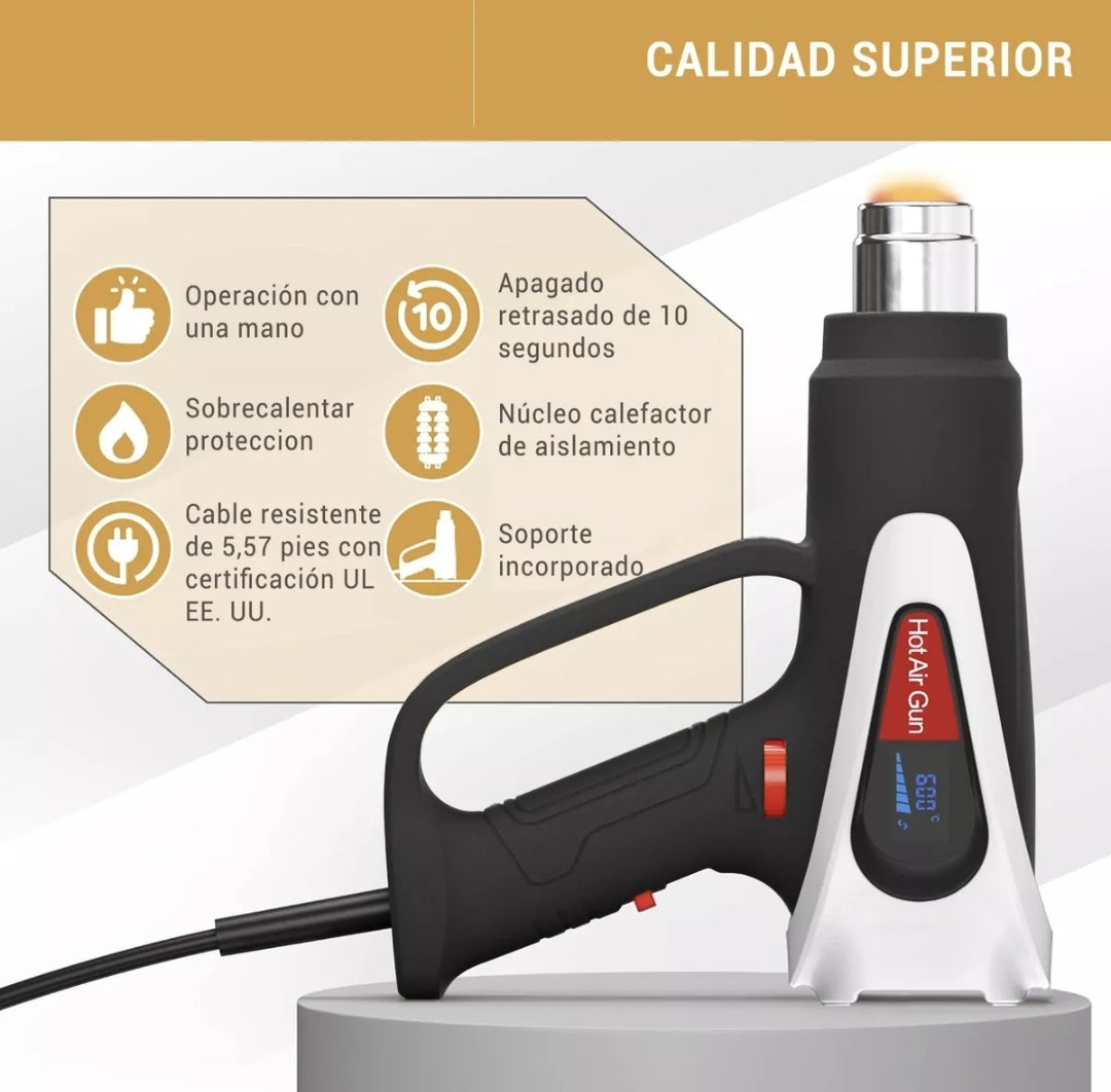 Pistola de calor 2000w