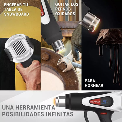 Pistola de calor 2000w