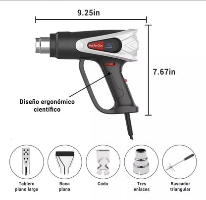 Pistola de calor 2000w
