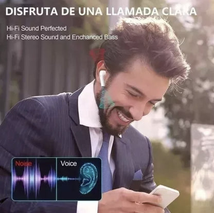 Smartwach + 7 correas + funda + audífonos
