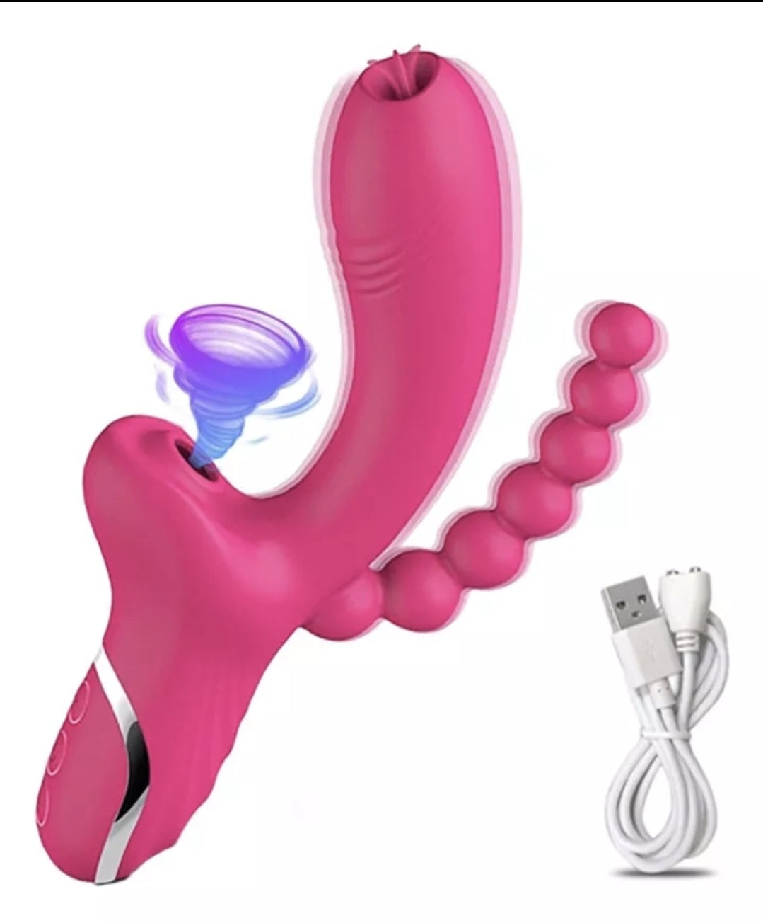Vibrador 3 en 1
