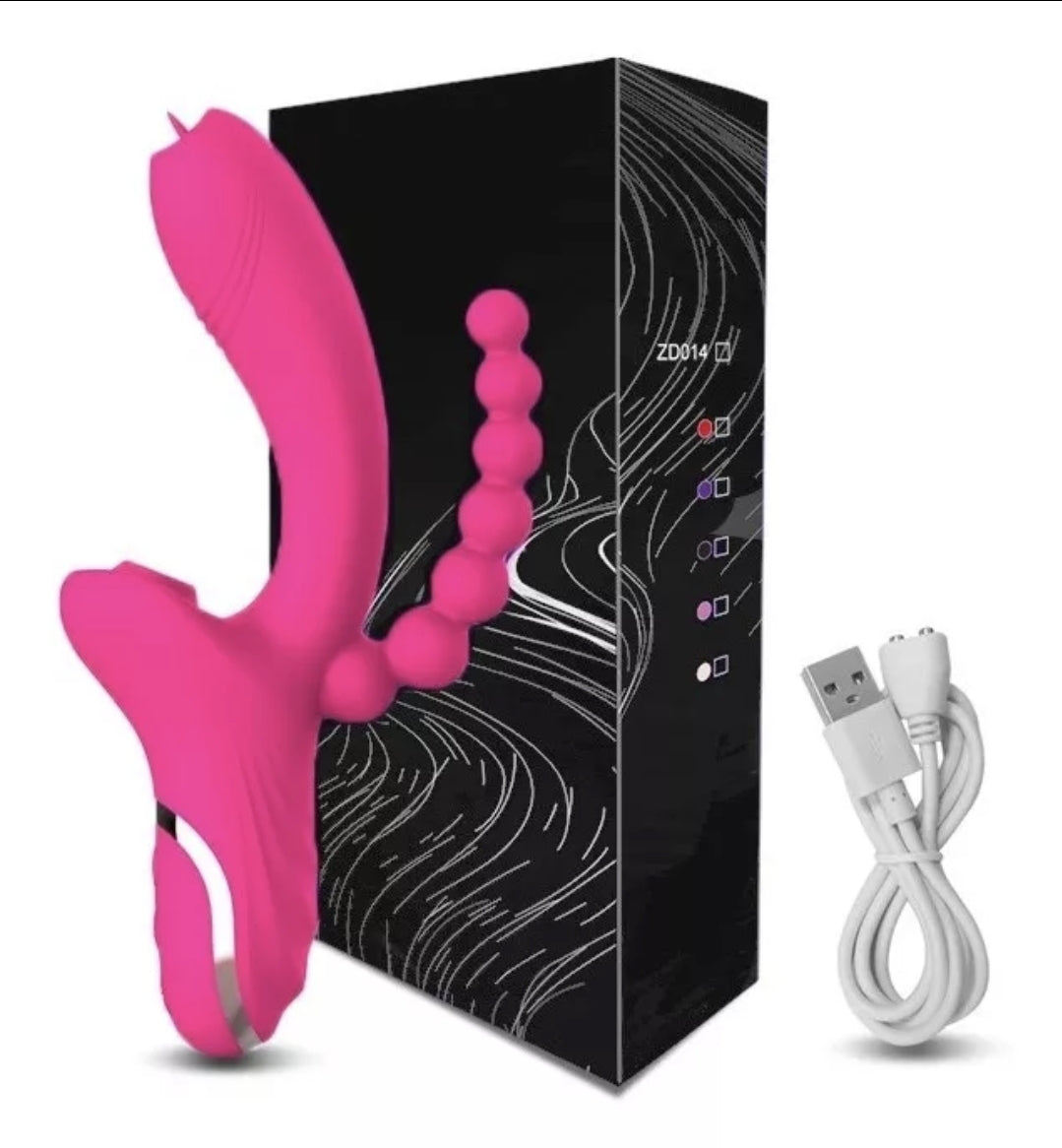Vibrador 3 en 1