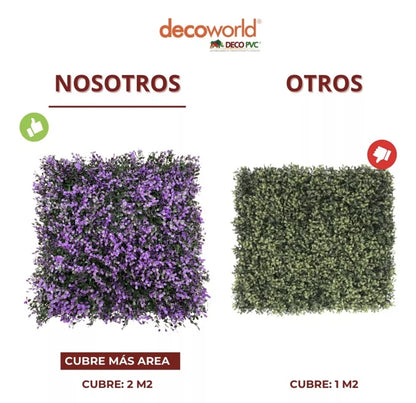 Follaje Artificial Arrayan 8pz de 50x50