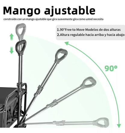 Carrito vagón  plegable