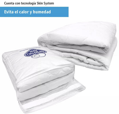 Protector cubre colchón Spring Air Comfort Basic 100% impermeable
