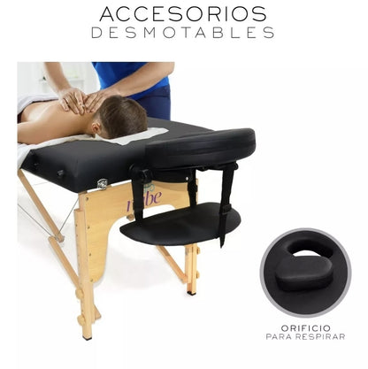 Cama plegable profesional para masajes