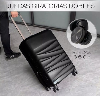 Set de 3 maletas con ruedas