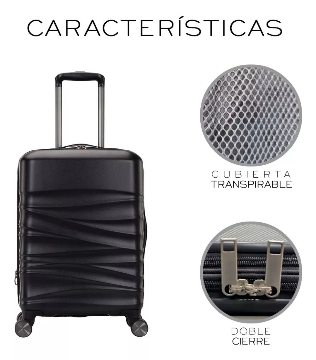 Set de 3 maletas con ruedas