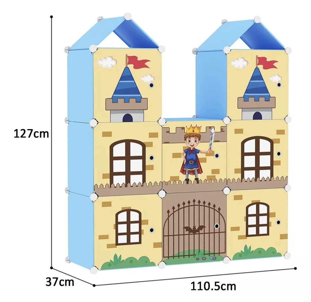 Closet infantil castillo