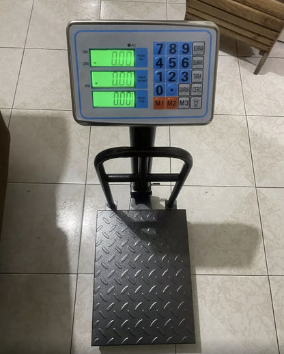 Báscula electrónica comercial 150kg