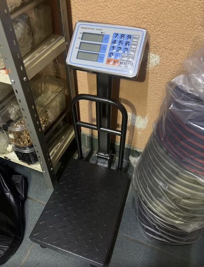 Báscula electrónica comercial 150kg
