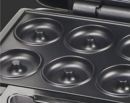 Máquina 6 en 1 Waffles + Sándwiches + Donas + Paninis + Tortas