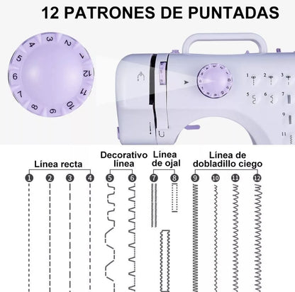 Máquina de coser eléctrica SET 115PZ