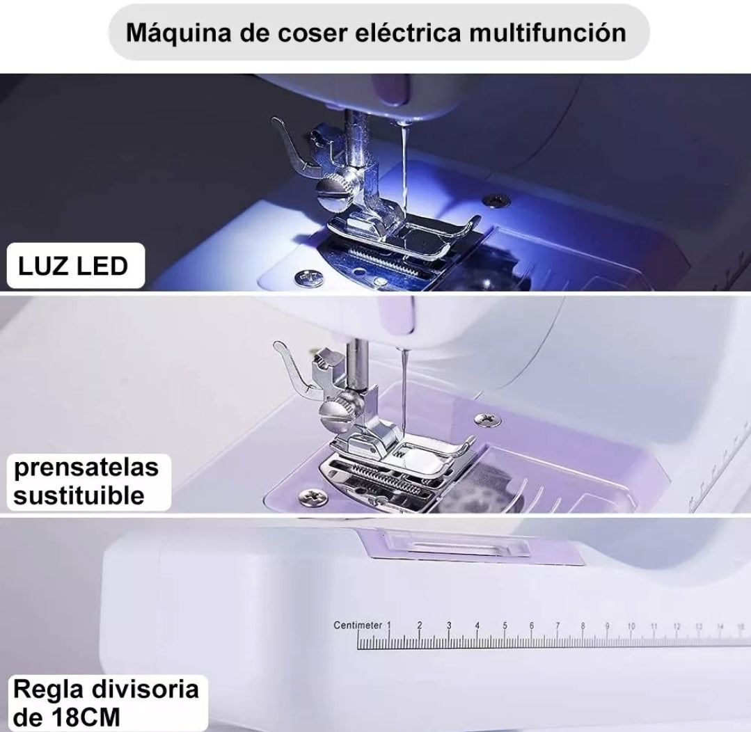 Máquina de coser eléctrica SET 115PZ