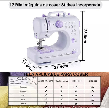 Máquina de coser eléctrica SET 115PZ