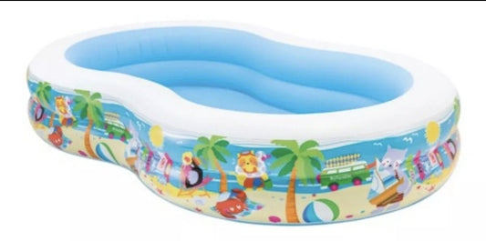 Alberca ovalada infantil 700L