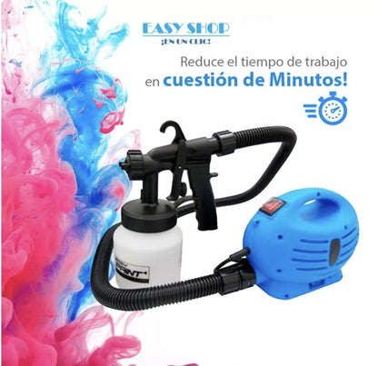 Compresor + Pistola para pintar 2 en 1