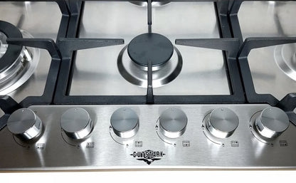 Parrilla 6 quemadores marca GUTSTARK