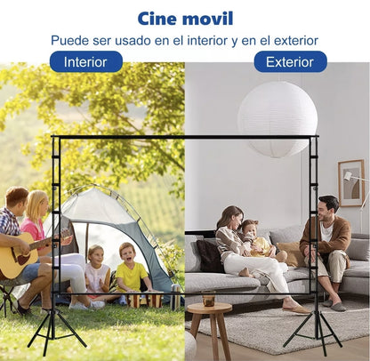 Pantalla de proyector portátil 16:9