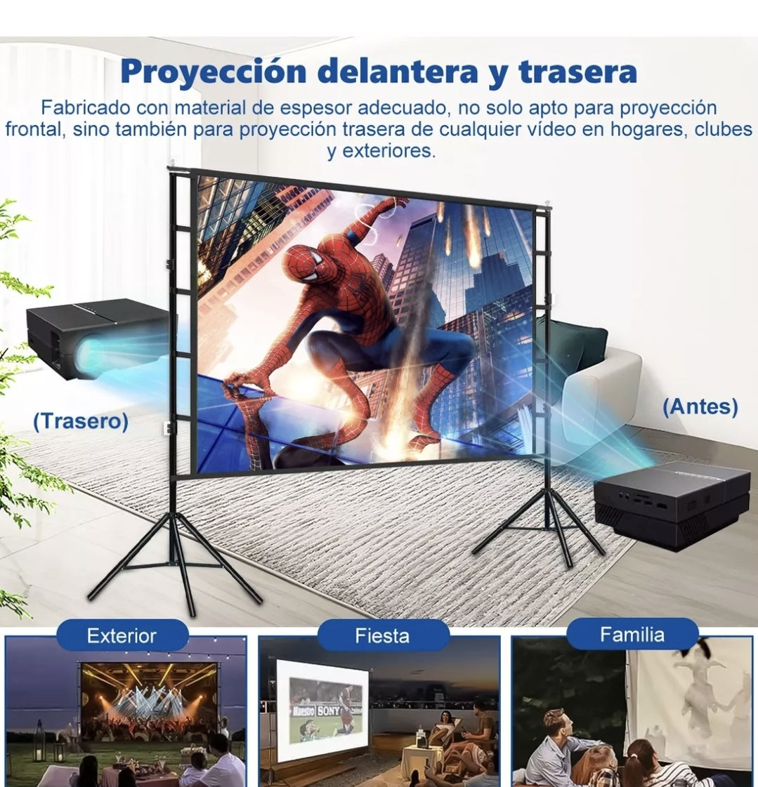 Pantalla de proyector portátil 16:9