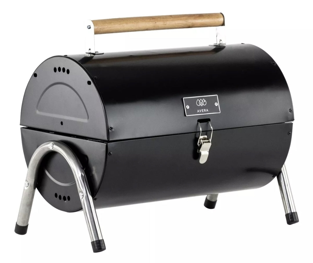 Asador de carbón portátil AVERA color negro