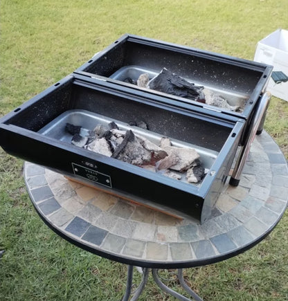 Asador de carbón portátil AVERA color negro