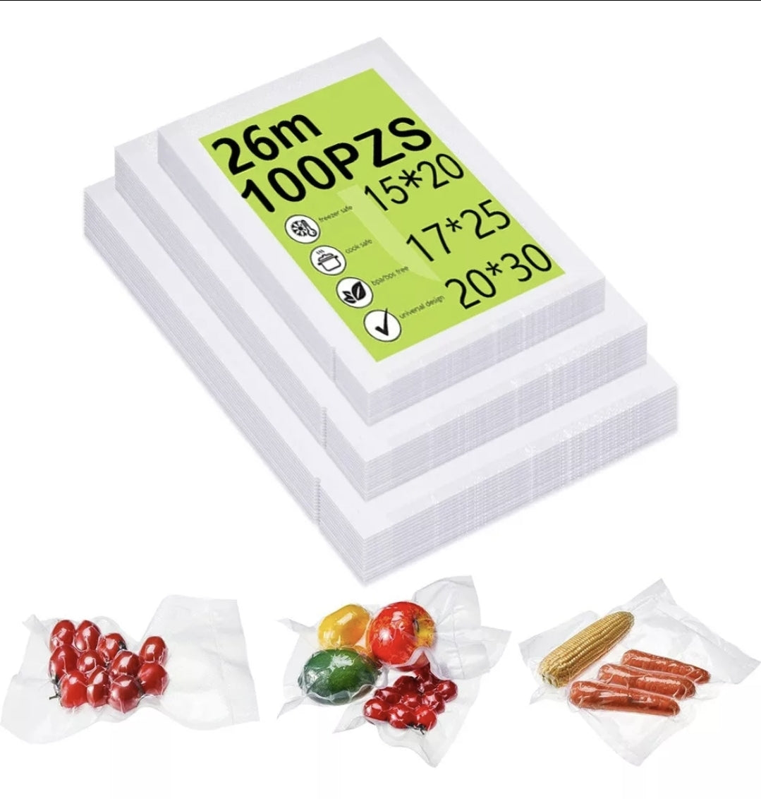 Selladora al vacío Vacuum Sealer + 120 bolsas