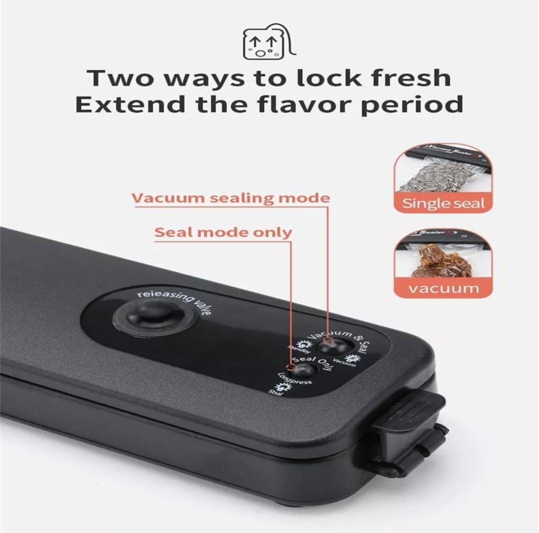 Selladora al vacío Vacuum Sealer + 120 bolsas
