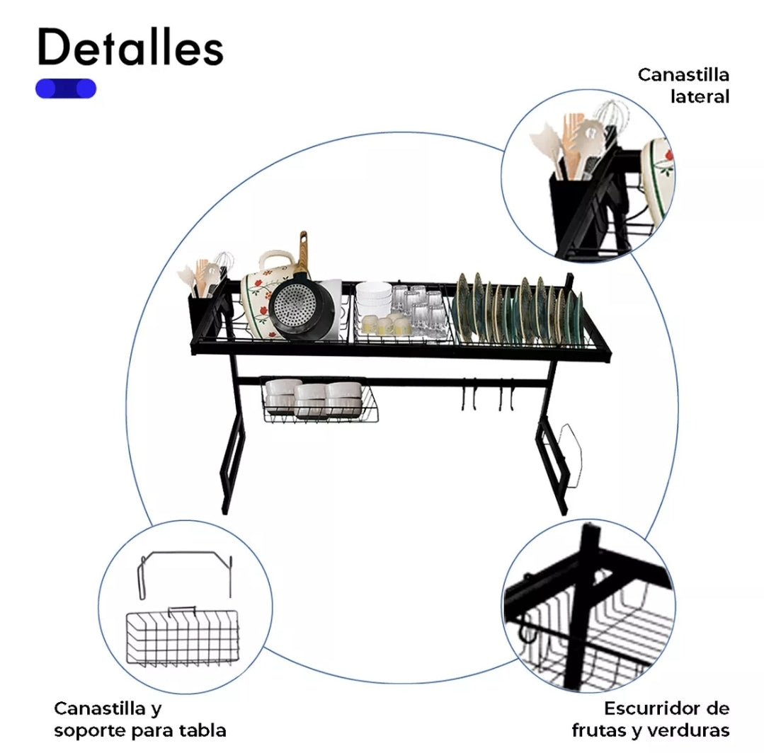 Escurridor de trastes moderno acero inoxidable
