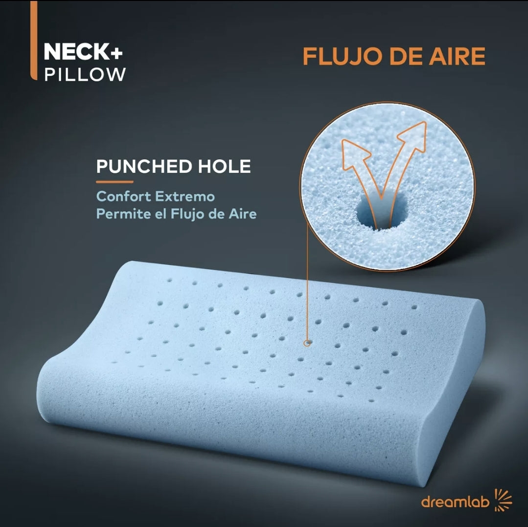 Almohada ortopédica cervical Memory Foam