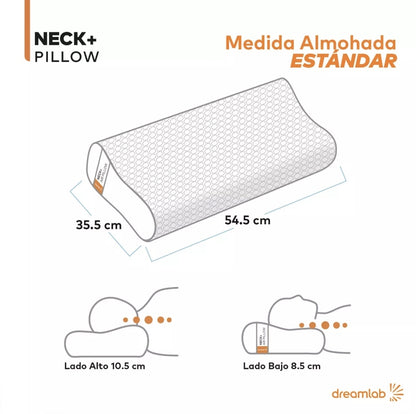Almohada ortopédica cervical Memory Foam