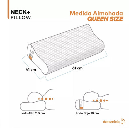 Almohada ortopédica cervical Memory Foam