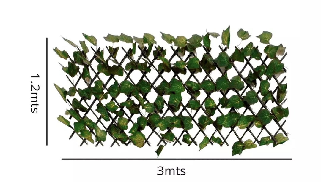 Muro verde expandible 2 piezas de 1.20x3.00m