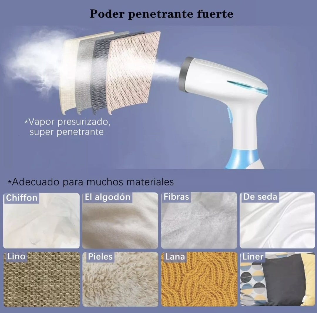 Plancha de vapor vertical portátil