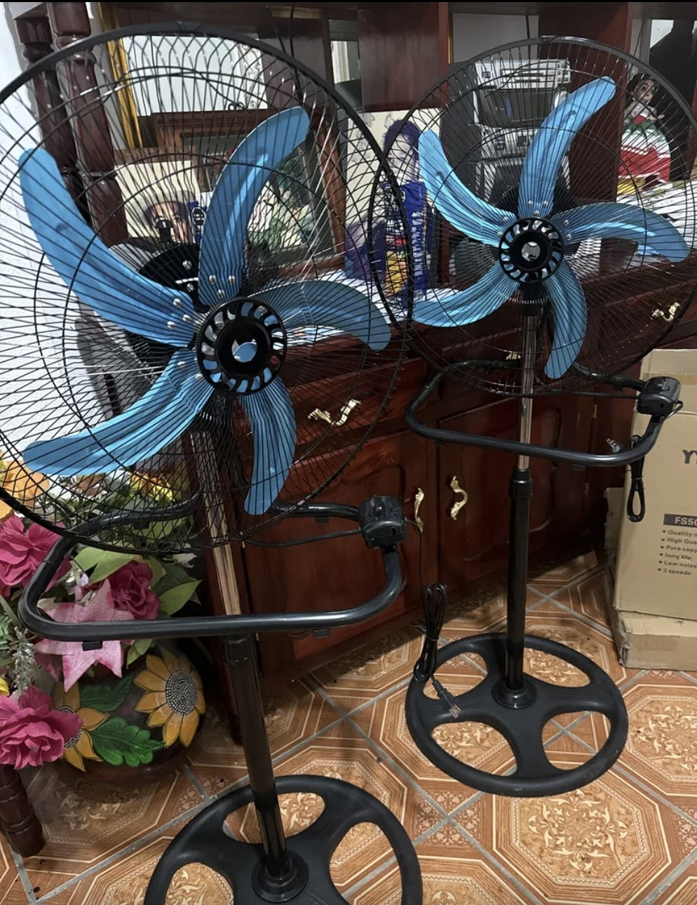 Pack de 2 piezas Ventilador industrial 3 en 1 Yyugolo 70w