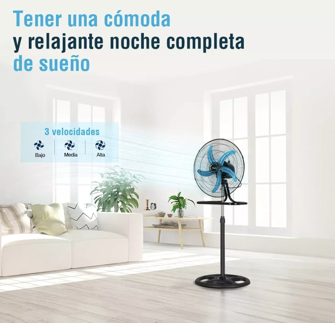 Pack de 2 piezas Ventilador industrial 3 en 1 Yyugolo 70w