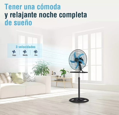 Pack de 2 piezas Ventilador industrial 3 en 1 Yyugolo 70w